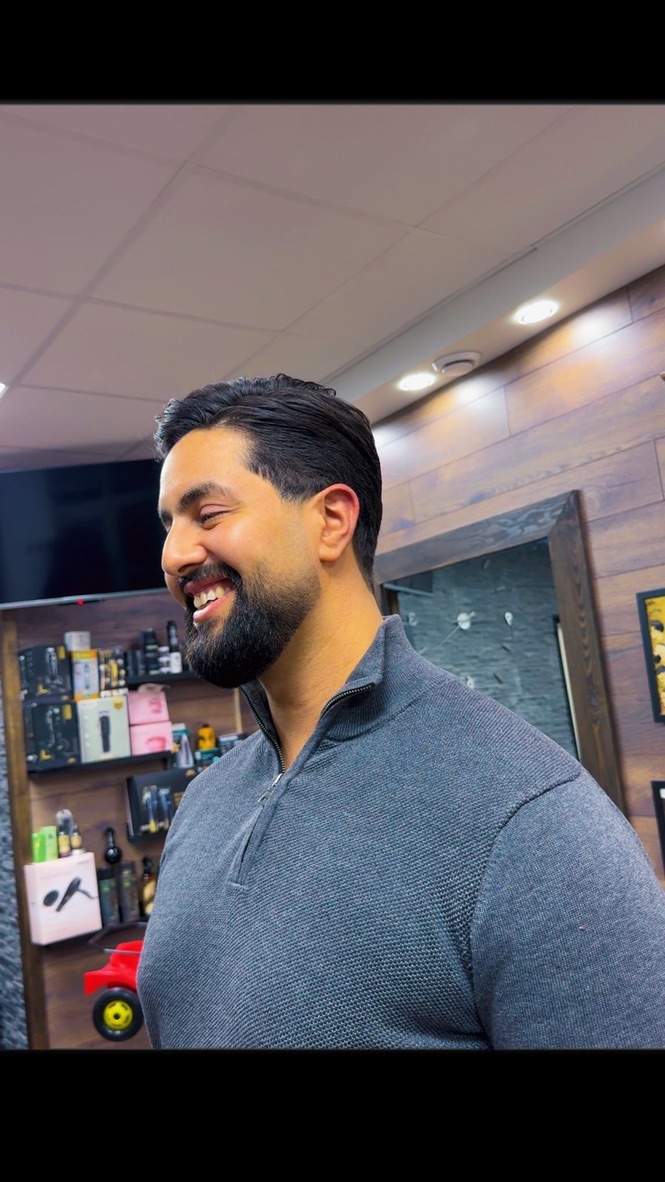 Salon Shave & Cut – arbete