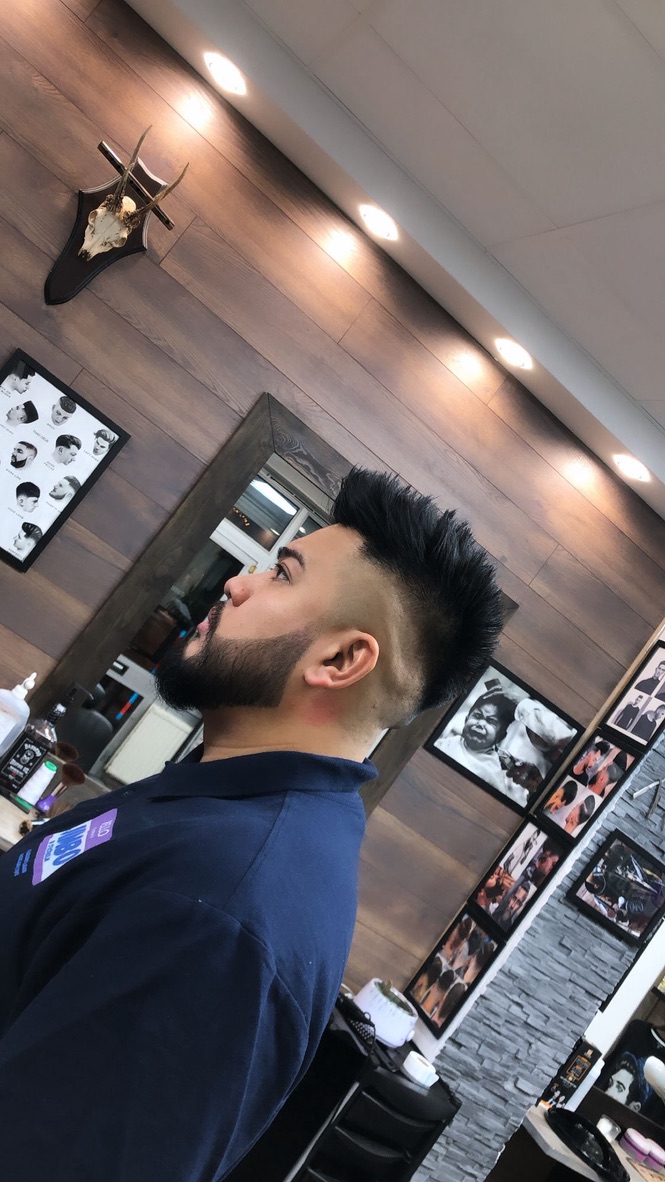 Salon Shave & Cut – arbete